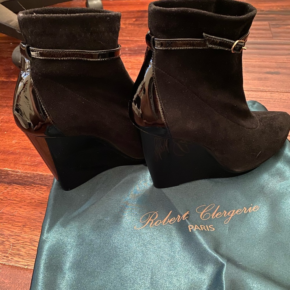 Robert Clergerie short boots 6.5-Made in France